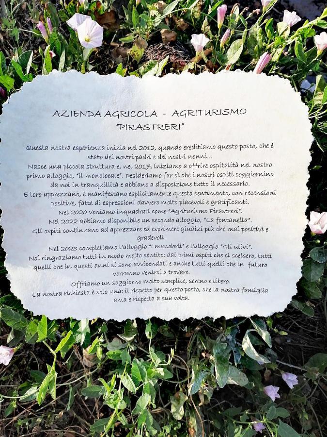 Agriturismo "Pirastreri" Siniscola Exteriér fotografie